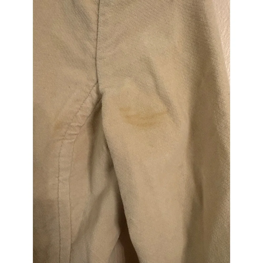 Aeropostale Tan Corduroy Blazer Jacket Womens Small Beige‎ 3 Button Stretch